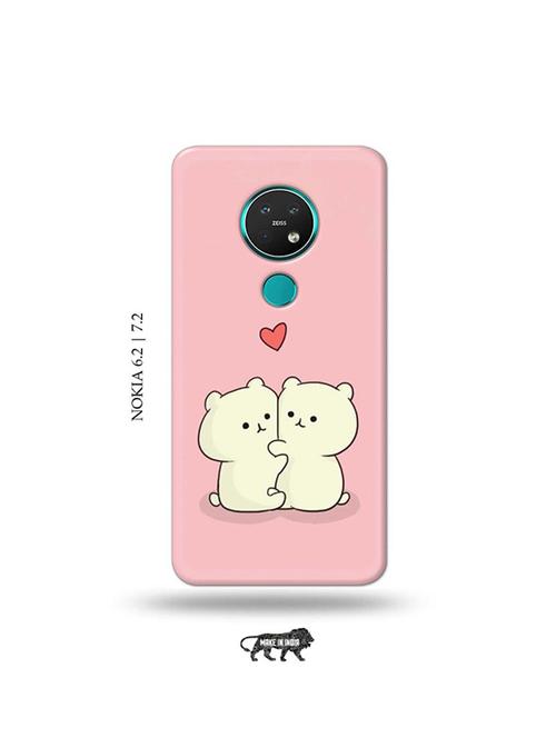 girly back cover compatible with nokia 6.2, nokia 7.2 - 19043524 - Very Small Image - 1
