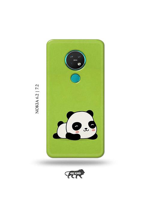lazy panda back cover compatible with nokia 6.2, nokia 7.2 - 19043534 - Very Small Image - 1