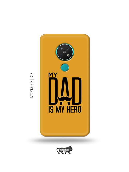 my dad is my hero back cover compatible with nokia 6.2, nokia 7.2 - 19043542 - Very Small Image - 1