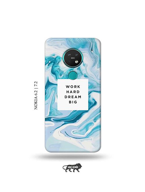 work hard dream big back cover compatible with nokia 6.2, nokia 7.2 - 19043575 - Very Small Image - 1