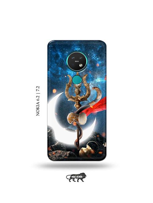lord shiva back cover compatible with nokia 6.2, nokia 7.2 - 19043604 - Very Small Image - 1