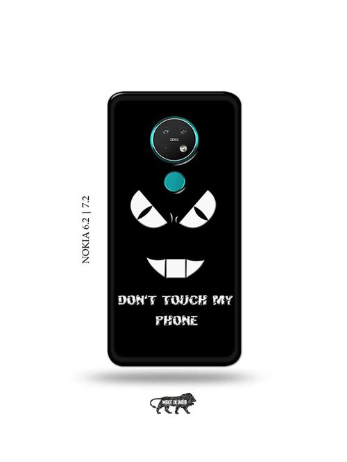 don't touch my phone back cover compatible with nokia 6.2, nokia 7.2 - 19043635 - Very Small Image - 1
