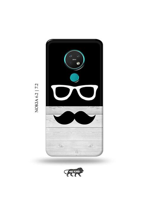 hipster back cover compatible with nokia 6.2, nokia 7.2 - 19043640 - Very Small Image - 1