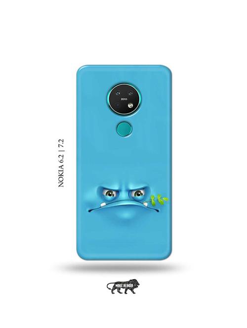 angry face back cover compatible with nokia 6.2, nokia 7.2 - 19043657 - Very Small Image - 1