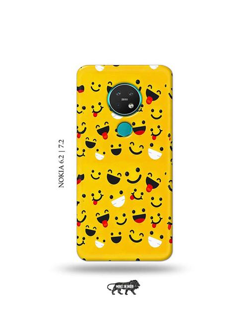 emojis back cover compatible with nokia 6.2, nokia 7.2 - 19043669 - Very Small Image - 1