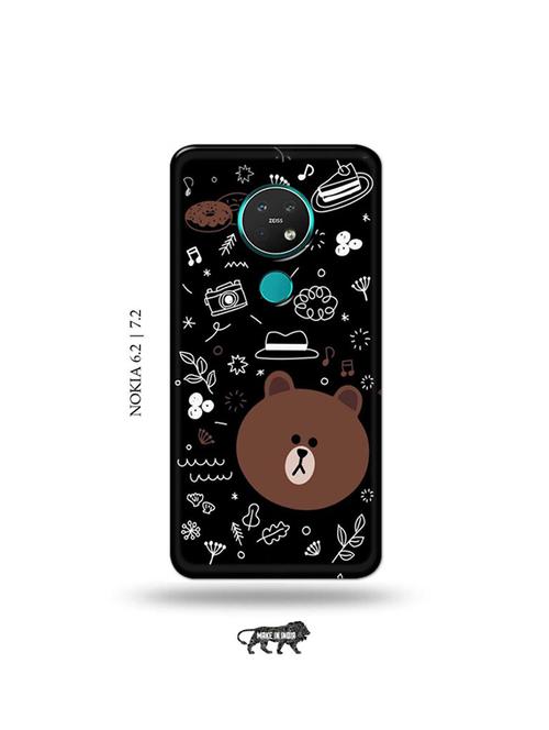 teddy back cover compatible with nokia 6.2, nokia 7.2 - 19043673 - Very Small Image - 1