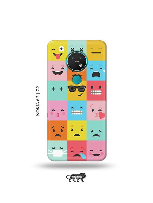emojies back cover compatible with nokia 6.2, nokia 7.2 - 19043683 - Very Small Image - 1