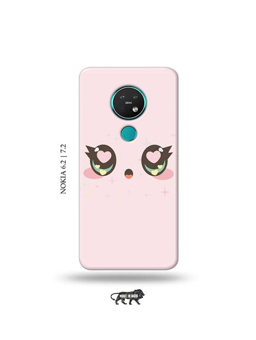 cute eyes back cover compatible with nokia 6.2, nokia 7.2 - 19043690 - Very Small Image - 1