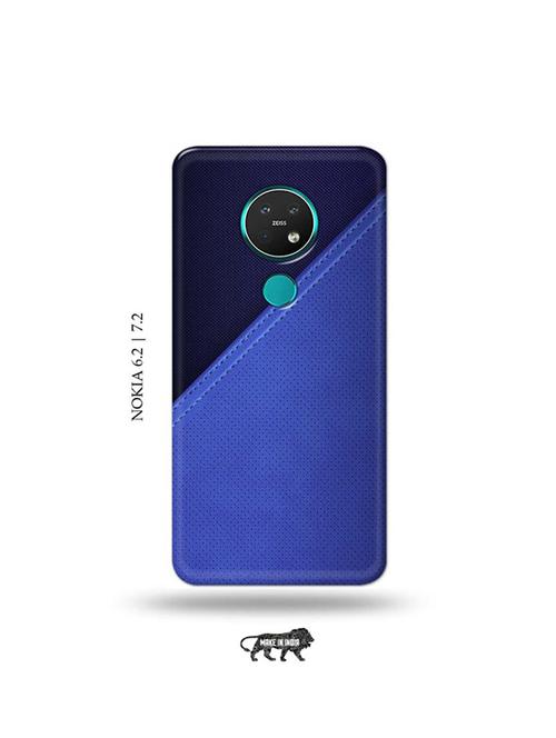 leather back cover compatible with nokia 6.2, nokia 7.2 - 19043736 - Very Small Image - 1