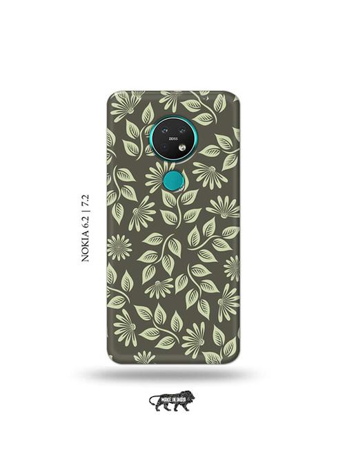 flowers back cover compatible with nokia 6.2, nokia 7.2 - 19043794 - Very Small Image - 1