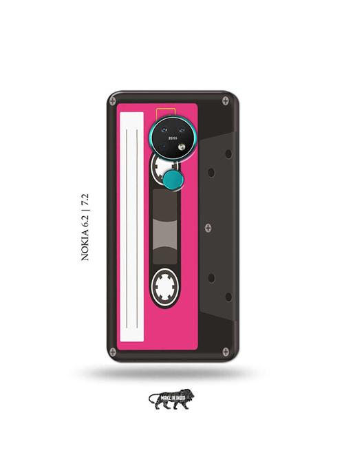 casatte pink back cover compatible with nokia 6.2, nokia 7.2 - 19043839 - Very Small Image - 1