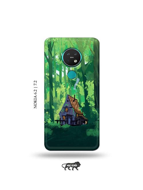 forest house back cover compatible with nokia 6.2, nokia 7.2 - 19043848 - Very Small Image - 1