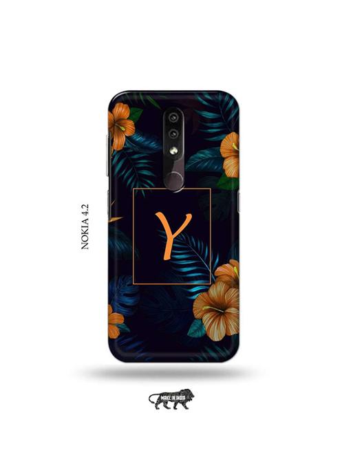 floral y back cover compatible with nokia 4.2 - 19044464 - Very Small Image - 1