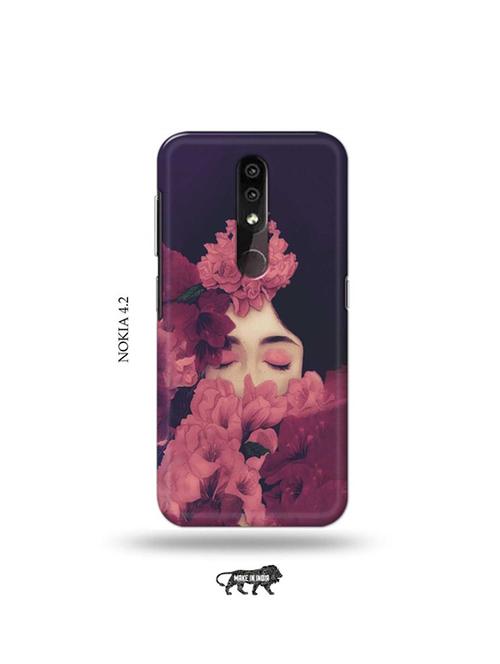 shy girl back cover compatible with nokia 4.2 - 19044480 - Very Small Image - 1