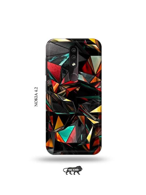 hex glasses back cover compatible with nokia 4.2 - 19044513 - Very Small Image - 1