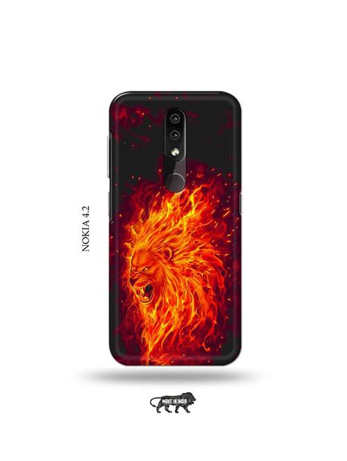 firry lion back cover compatible with nokia 4.2 - 19044552 - Very Small Image - 1