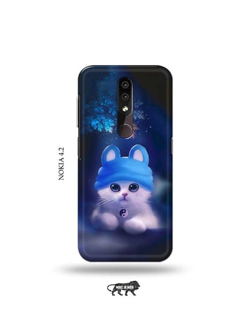 cute cat back cover compatible with nokia 4.2 - 19044564 - Very Small Image - 1