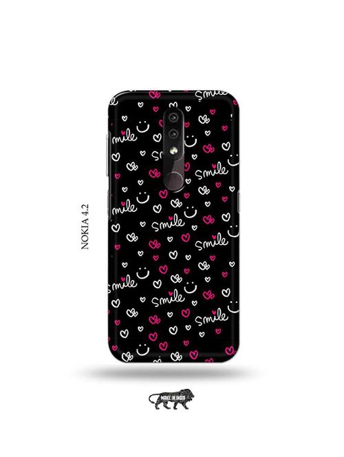 smile doodle back cover compatible with nokia 4.2 - 19044582 - Very Small Image - 1