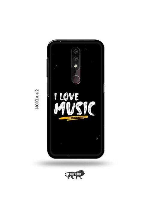 i love music back cover compatible with nokia 4.2 - 19044599 - Very Small Image - 1