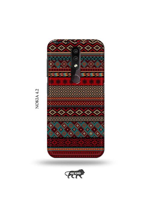 tweakymod designer printed hard case | kalankaari back cover compatible with nokia 4.2 - 19044633 - Very Small Image - 1