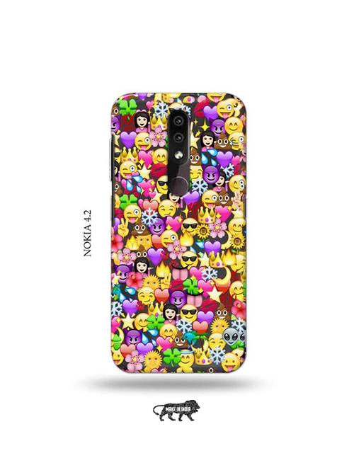 emojis back cover compatible with nokia 4.2 - 19044699 - Very Small Image - 1