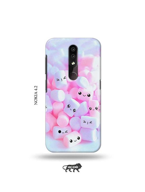 cute faces back cover compatible with nokia 4.2 - 19044704 - Very Small Image - 1