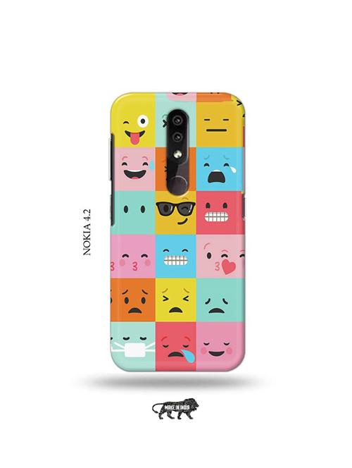 emojies back cover compatible with nokia 4.2 - 19044721 - Very Small Image - 1