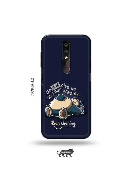 dreams quote back cover compatible with nokia 4.2 - 19044760 - Very Small Image - 1