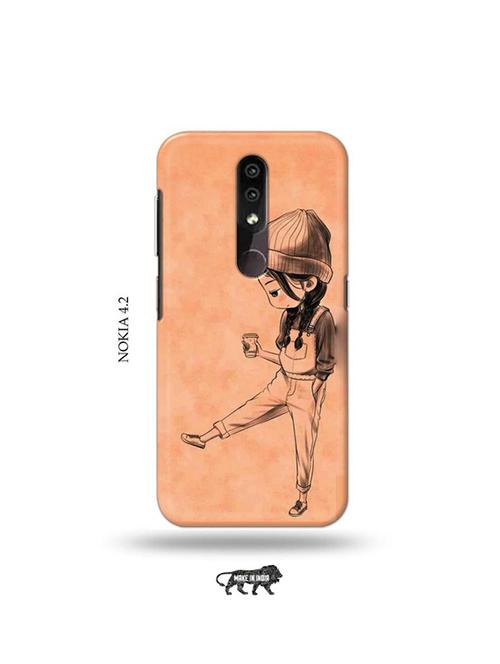 kiddo girl back cover compatible with nokia 4.2 - 19044762 - Very Small Image - 1