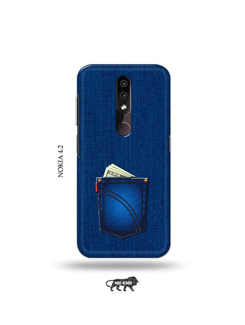 jeans back cover compatible with nokia 4. - 19044780 - Very Small Image - 1