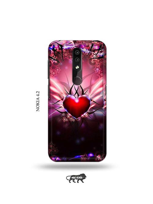 heart back cover compatible with nokia 4.2 - 19044784 - Very Small Image - 1