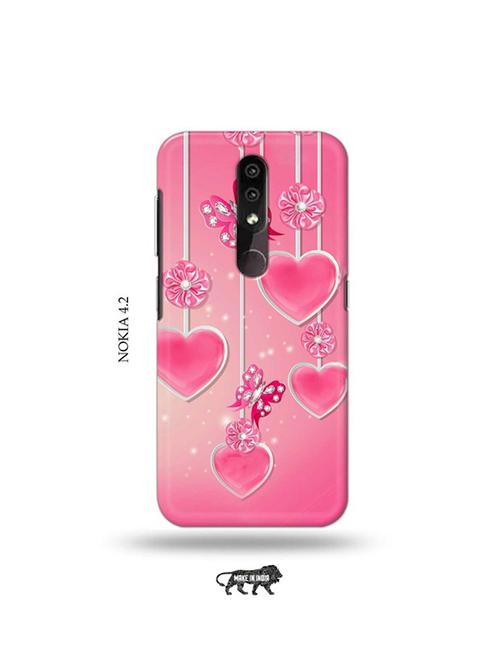hearts back cover compatible with nokia 4.2 - 19044806 - Very Small Image - 1