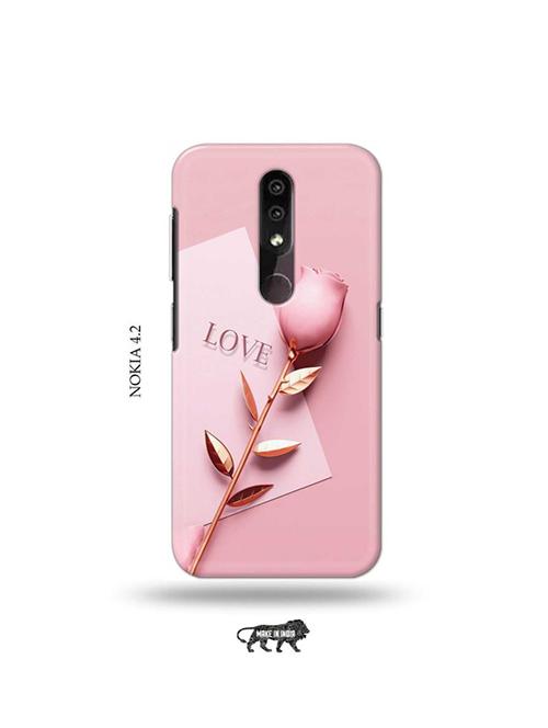 flower love back cover compatible with nokia 4.2 - 19044808 - Very Small Image - 1