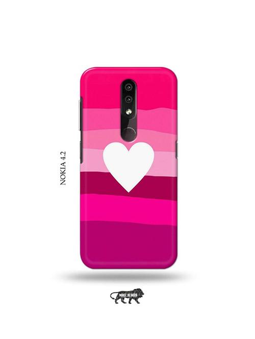 heart back cover compatible with nokia 4.2 - 19044810 - Very Small Image - 1