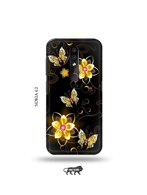 flowers back cover compatible with nokia 4.2 - 19044814 - Very Small Image - 1