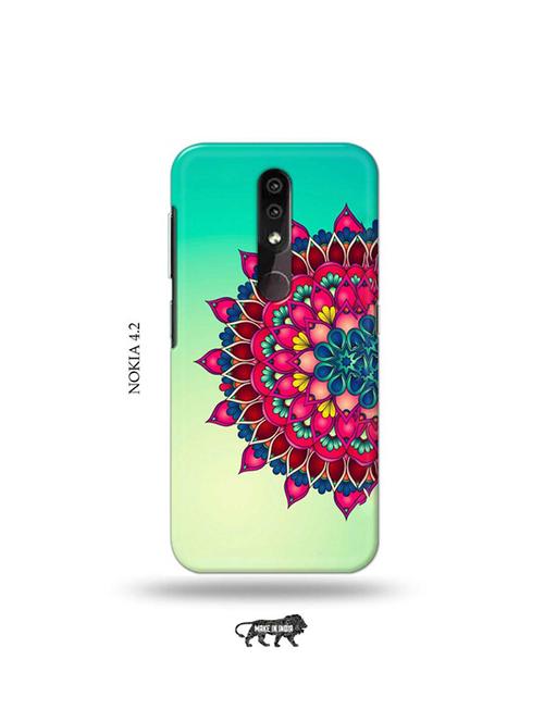 flowers back cover compatible with nokia 4.2 - 19044851 - Very Small Image - 1