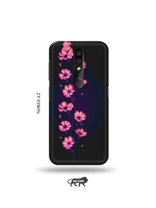 flowers back cover compatible with nokia 4.2 - 19044852 - Very Small Image - 1
