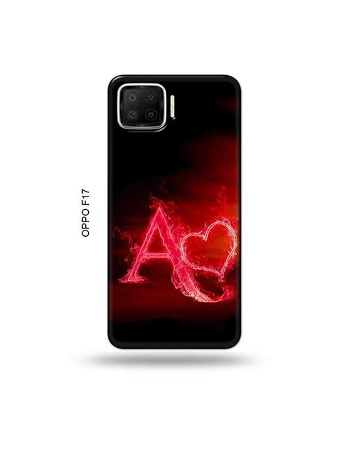 fire heart letter a back cover compatible with oppo f17 - 19044933 - Very Small Image - 1