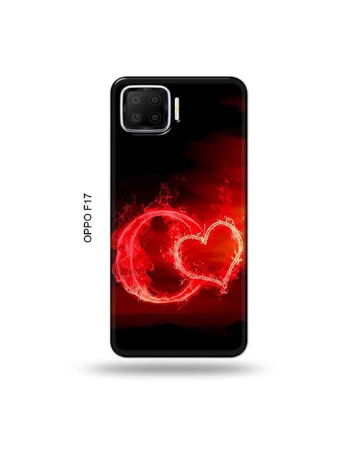 fire heart letter o back cover compatible with oppo f17 - 19044947 - Very Small Image - 1