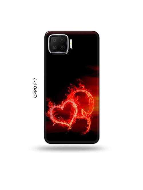 fire heart letter q back cover compatible with oppo f17 - 19044949 - Very Small Image - 1