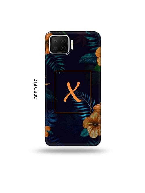 floral x back cover compatible with oppo f17 - 19044982 - Very Small Image - 1