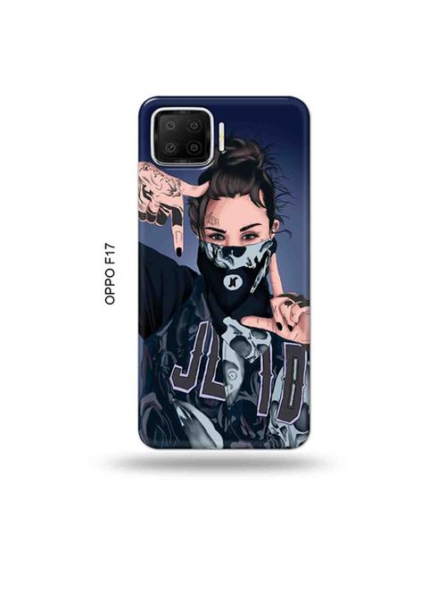 funky girl back cover compatible with oppo f17 - 19044995 - Very Small Image - 1