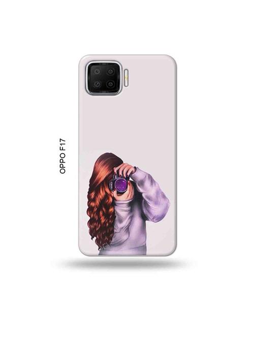 camera buff girl back cover compatible with oppo f17 - 19045020 - Very Small Image - 1