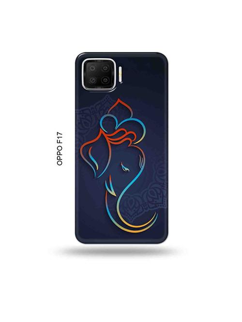 tweakymod designer printed hard case | lord ganesha back cover compatible with oppo f17 - 19045160 - Very Small Image - 1