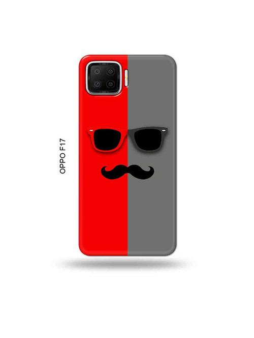hipster red back cover compatible with oppo f17 - 19045194 - Very Small Image - 1