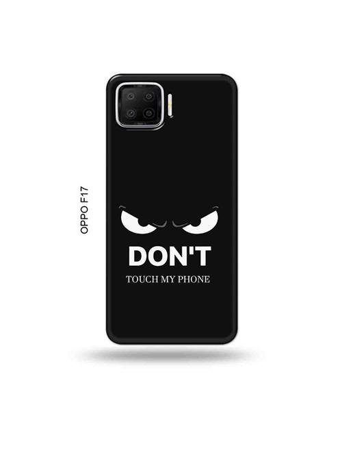 don't touch my phone back cover compatible with oppo f17 - 19045200 - Very Small Image - 1