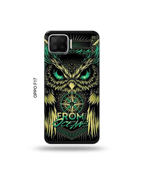 tweakymod designer printed hard case | deadly owl back cover compatible with oppo f17 - 19045204 - Very Small Image - 1