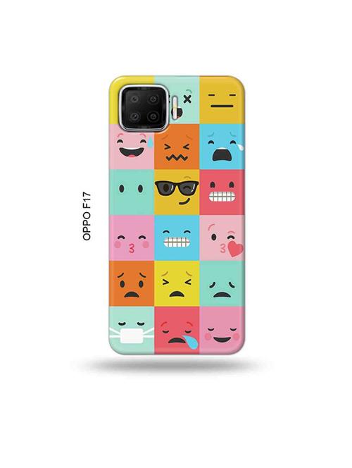 emojies back cover compatible with oppo f17 - 19045240 - Very Small Image - 1