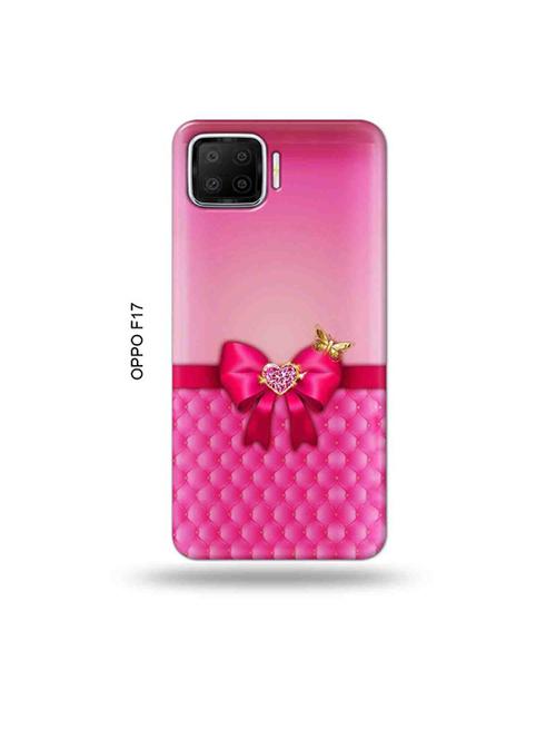 pink bow back cover compatible with oppo f17 - 19045293 - Very Small Image - 1