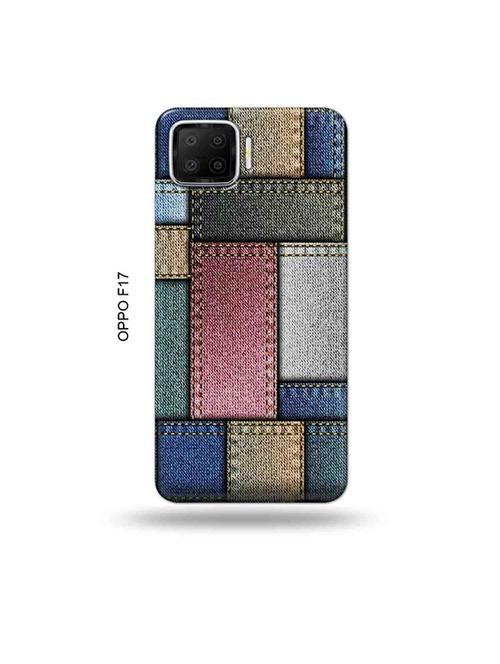 denim back cover compatible with oppo f17 - 19045300 - Very Small Image - 1